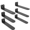 Eurydice Heavy Duty Shelf Bracket, 1/4 Inch Thick,（8 Inch -6