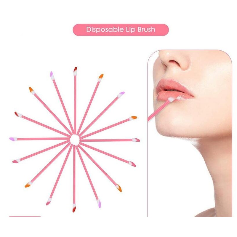 DBOO 100 PCS Disposable Lip Gloss Brush - Lipstick Concealer