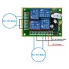 Pxyelec DC 12V One Transmitter 4 Channel Relay Smart Wireless