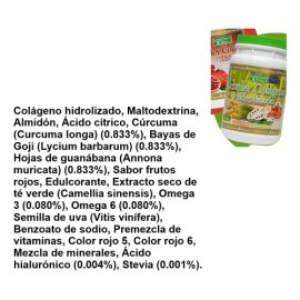 Schuler Colgeno Hidrolizado Con Goji Y Curcuma 1,2 Kg Sabor Frutos Rojos                                                                              