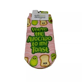 SublimeDesigns (No Shows) One Size Fits Most, You Re’ My Avocado Socks (Limited)