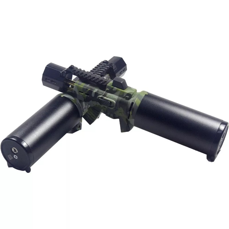 Ever Tech Gun Shaped Jet Torch Lighter Camouflage Color Refillable