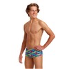 Funky Trunks Boys' Swimming Trunks, Children's Car Stacker Quick-Drying and