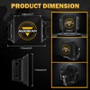 Auxbeam 7 inch Pod Light Covers, Black Cube Offroad Light