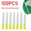 Unbranded 100pcs Dental Endo Irrigation Needle Tip 30GA End-Closed Side
