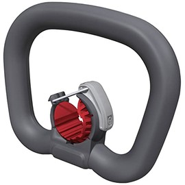 WOLF Garten e-Multi-Star Second Hand Handle/D-Handle HA eM; Rotating and Tilting D-Handle as Second Holding Option for Better Handling of e-Multi-Star Garden Tools; 72AMA-1650, Red