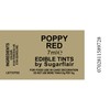 Sugarcraft Sugarflair Colour Blossom Tint Powder Dust Poppy Red 7ml