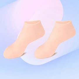 Elastic Forefoot Callus Vinyl Sock Protector for Home Use High Elasticity 2ea