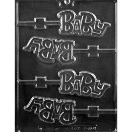 NCS Baby Lollipop Chocolate Mold, Clear, 1 Count - B055
