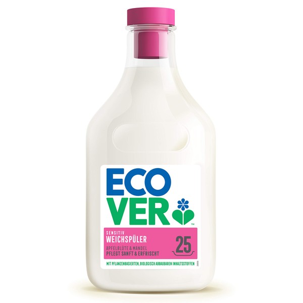 Ecover Fabric Softener 4004746 Apple Blossom & Almond 750 ml 1