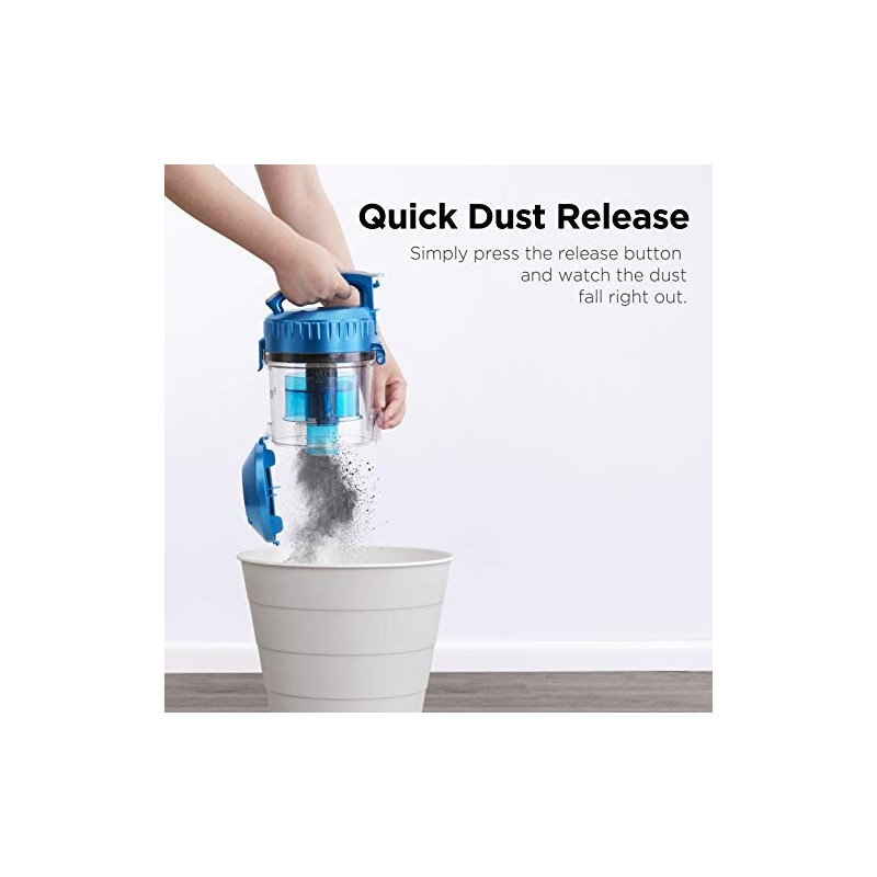 Eureka WhirlWind Bagless Canister 2.5L Vacuum Cleaner, Lightweight Vac for