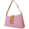 fablic G Signature Pink Bag Canvas Handbag Purse Designer Inspired
