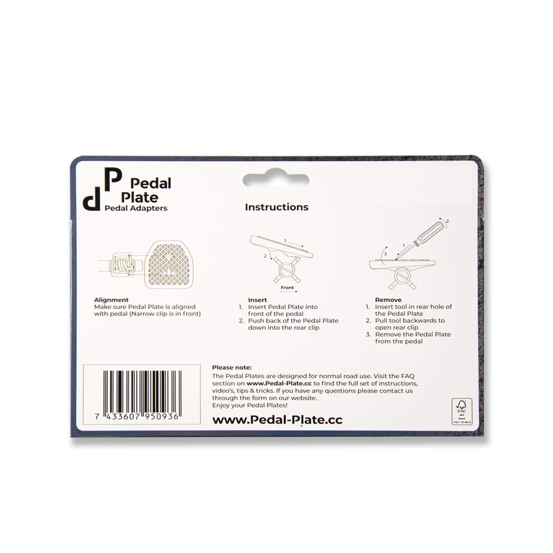 PP Pedal Plate | CB | Adapter | Compatible with