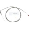 Barnett Performance Products 102-30-40016-8 - Stainless Clear-Coated Idle Cable (+8