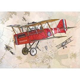 Roden S.E.5A Wolseley Viper Single Seat Biplane Fighter Airplane Model Building Kit, 1/32 Scale