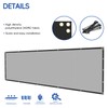 Bynbbur 4'x107' Privacy Fence Screen Net Fencing 95% Privacy Blockage