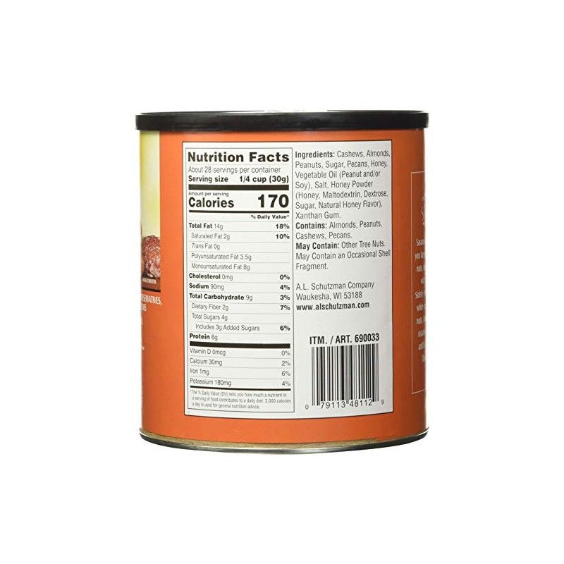 Savanna Orchards Gourmet Honey Roasted Nut Mix, 30 Oz (na)