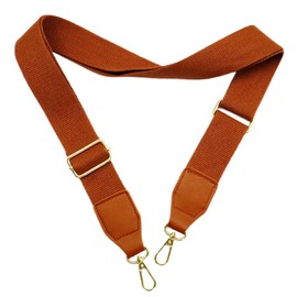 Universal Leather & Canvas Replacement Purse Straps – 1.5” Wide Crossbody Strap for Handbags, Luggage & Cossbody Bags(Adjustable, 55" Long)