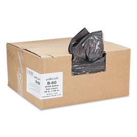 Webster 790196 Webster 55-60 Gal. Classic Trash Bags Black