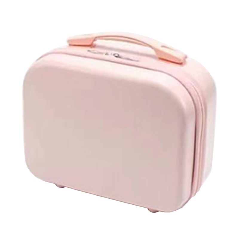 14inch Travel Makeup Hand Luggage with Elastic Strap Portable Handle
