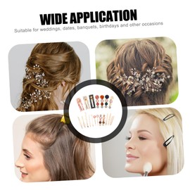 minkissy 20pcs Women Hair Clips French Pin Hair Barrettes Accessories for Girls Metal Clip Set