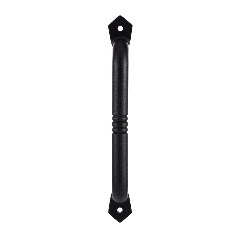 Sliding Barn Door Handle Pull Black Heavy Duty Cast Iron