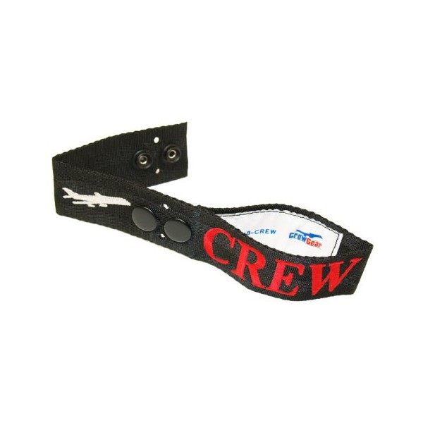 Airline Secure Crew Bag Tag - Embroidered