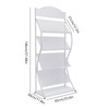 Treliamd Floor-Standing Magazine Rack Information Rack Storage Rack Newspaper Rack
