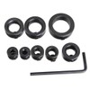 Depth Stop Rings Set, 8 Pieces Drill Depth Stop Collar