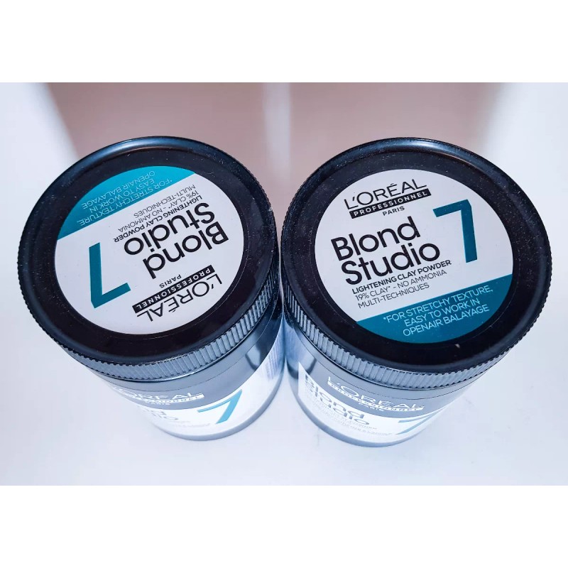 L'Oréal Loreal 2x Polvo Decolorante Multi Tech Clay Blond Studio