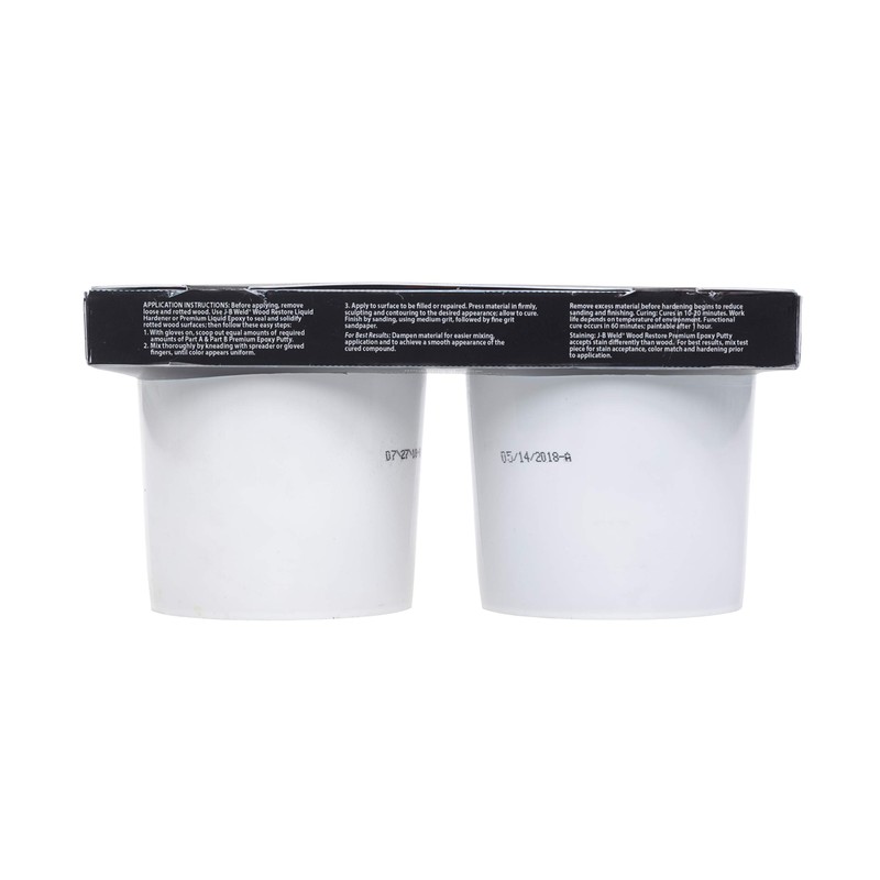 J-B Weld 40007 Wood Restore Premium Epoxy Putty Kit -