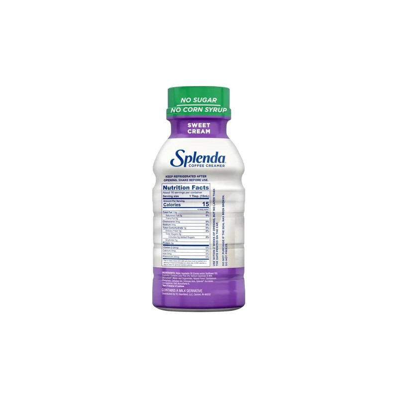 Crema Para Café Splenda Sweet Keto Sin Azúcar Gluten Free