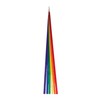 In the Breeze Thin Rainbow Kite Tails, 24-Inch