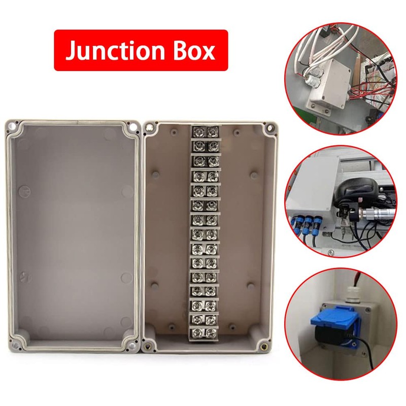 SEIWEI IP66 Waterproof Junction Box 25A 600V Outdoor Plastic Waterproof