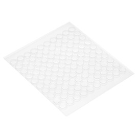 uxcell 400Pcs Removable Gel Glue Putty, 0.39" x 0.39" Acrylic Double Sided Adhesive Dot Sticky Tack for Museum Action Figures Wall Home Office Decoration, Clear