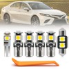 11pcs Camry White LED Interior Lights Bulb Kit for Toyota