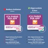 EASYPARK Easy Park I Park Per App Back Glass Sticker