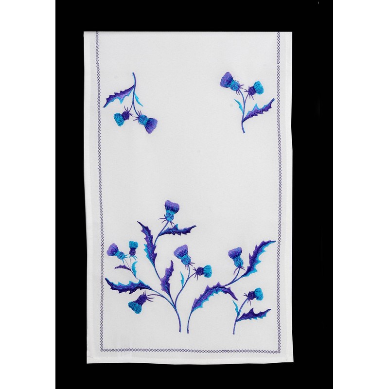 Justina Claire Table Runner (Large) in a Scottish Thistle Bute