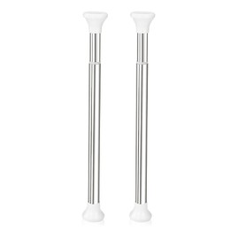 Deluxe Stainless Steel Telescoping Window Security Guard Bars Prevent Forced Entry - extends from 17–27 inches (2)