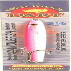 Point Wilson Dart Candlefish Jig, 3-1/2-Ounce, Pink Pearl