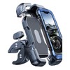 Bovemanx Motorcycle Phone Mount Holder, [150mph Wind Anti-Shake][7.2inch Big Phone
