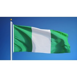 Nigeria 3x5ft Polyester Flag