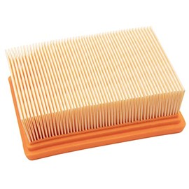 vhbw Filter Replacement for Stihl 42241410300, 4224-141-0300A, 4224-141-0300, 4224 141 0300 for Cutting Grinder - 1x Air Filter Orange