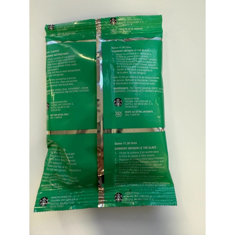 Teavana Iced Green Tea - Loose Leaves, Minty & Citrusy,