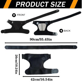 Recovery Schulterbandage für Männer und Frauen, Schulterstütze mit Druckpolster, verstellbare Schulterstütze für zerrissene Rotatorenmanschette, Perfekt für Sport, Kraftsport & Bodybuilding