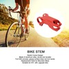 Bike Stem Red Aluminum Alloy Mountain Bike Handlebars Negative 17