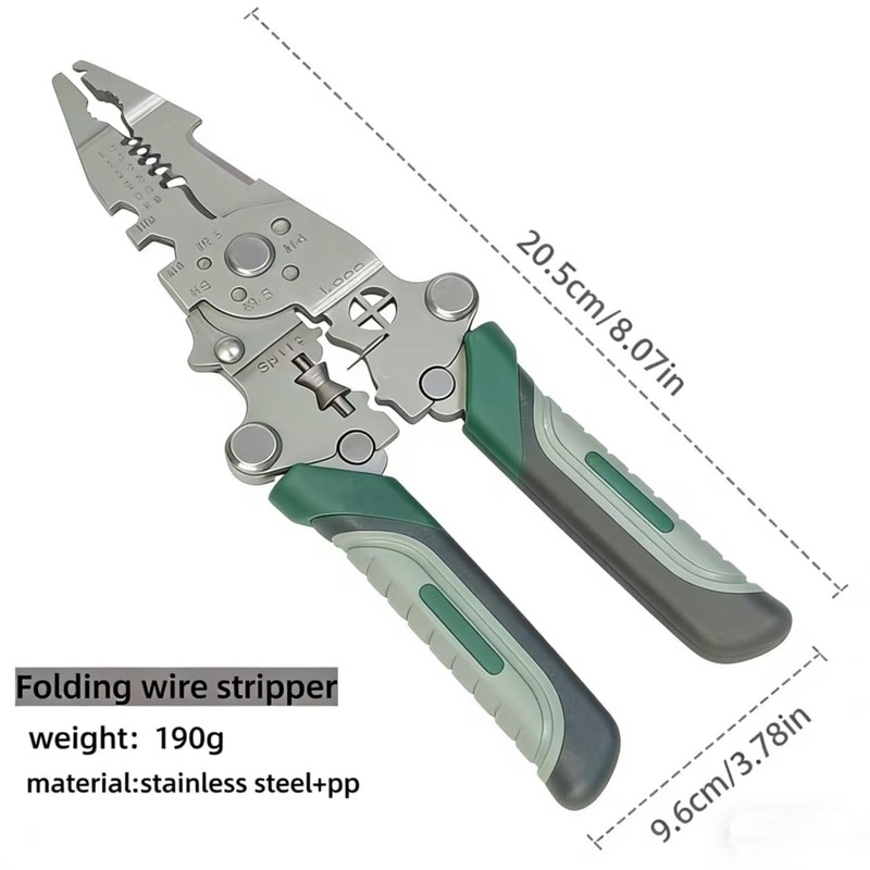 16-in-1 Multifunctional Wire Stripper Pliers