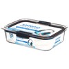 Sistema Brilliance Food Storage Container, 2 Litre, Leakproof Tritan Stackable