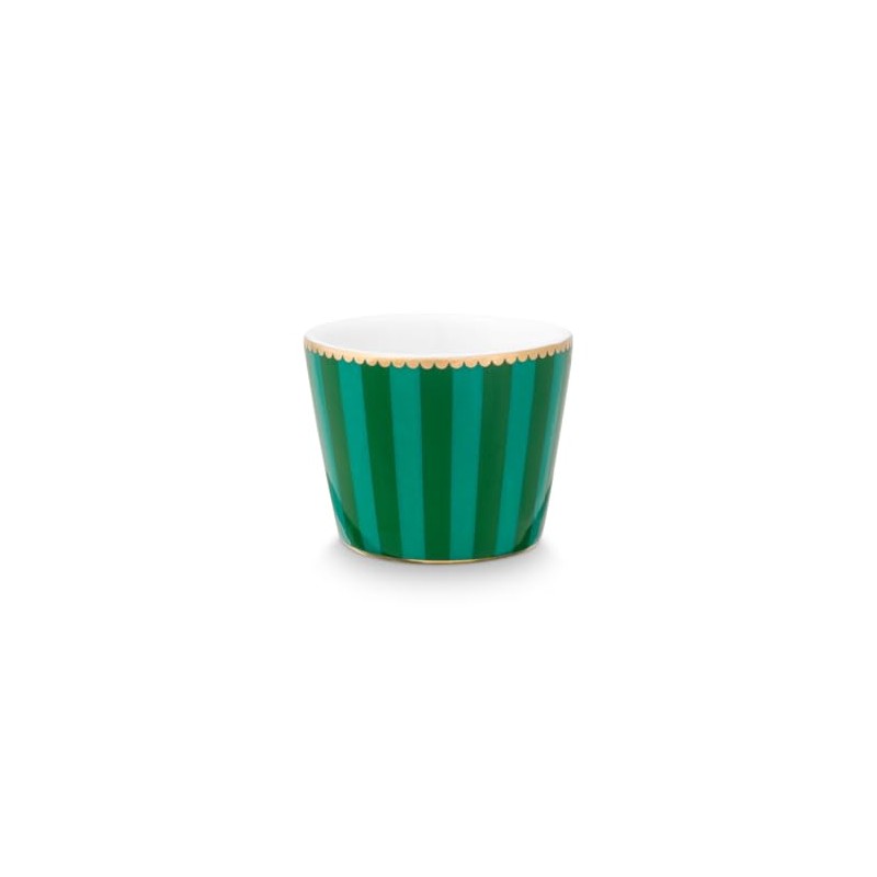 Pip Studio Love Birds Stripes Egg Cup Green