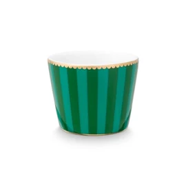 Pip Studio Love Birds Stripes Egg Cup Green